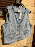 Denim vest