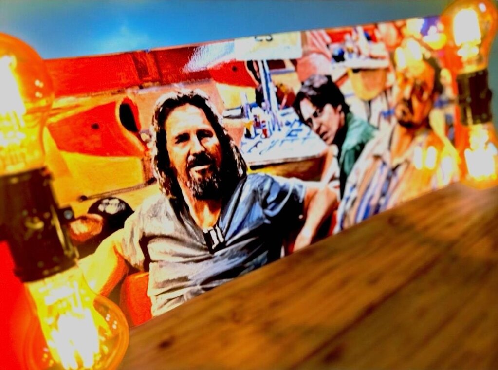 The Dude Skateboard Lamp