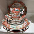 Vintage Japanese Gumps Arita Hand Painted Cups 10pc