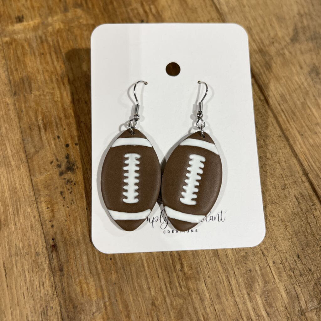 Large Football Dangles