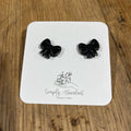 Small Bow Stud