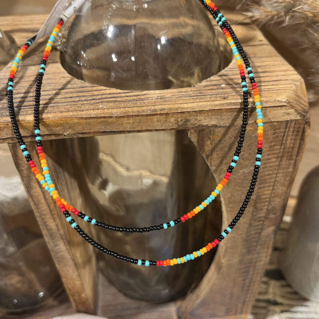 Headed necklace