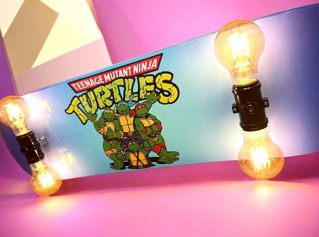 TMNT Skateboard Lamp
