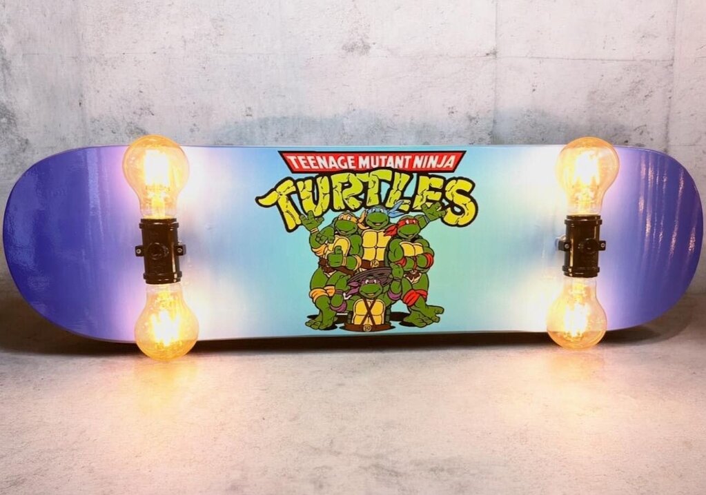 TMNT Skateboard Lamp