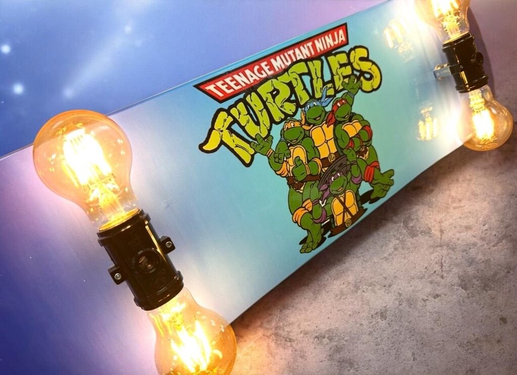 TMNT Skateboard Lamp