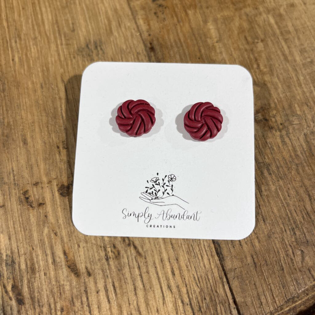 Knot Donut Studs