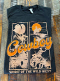 Cowboy T-shirt small