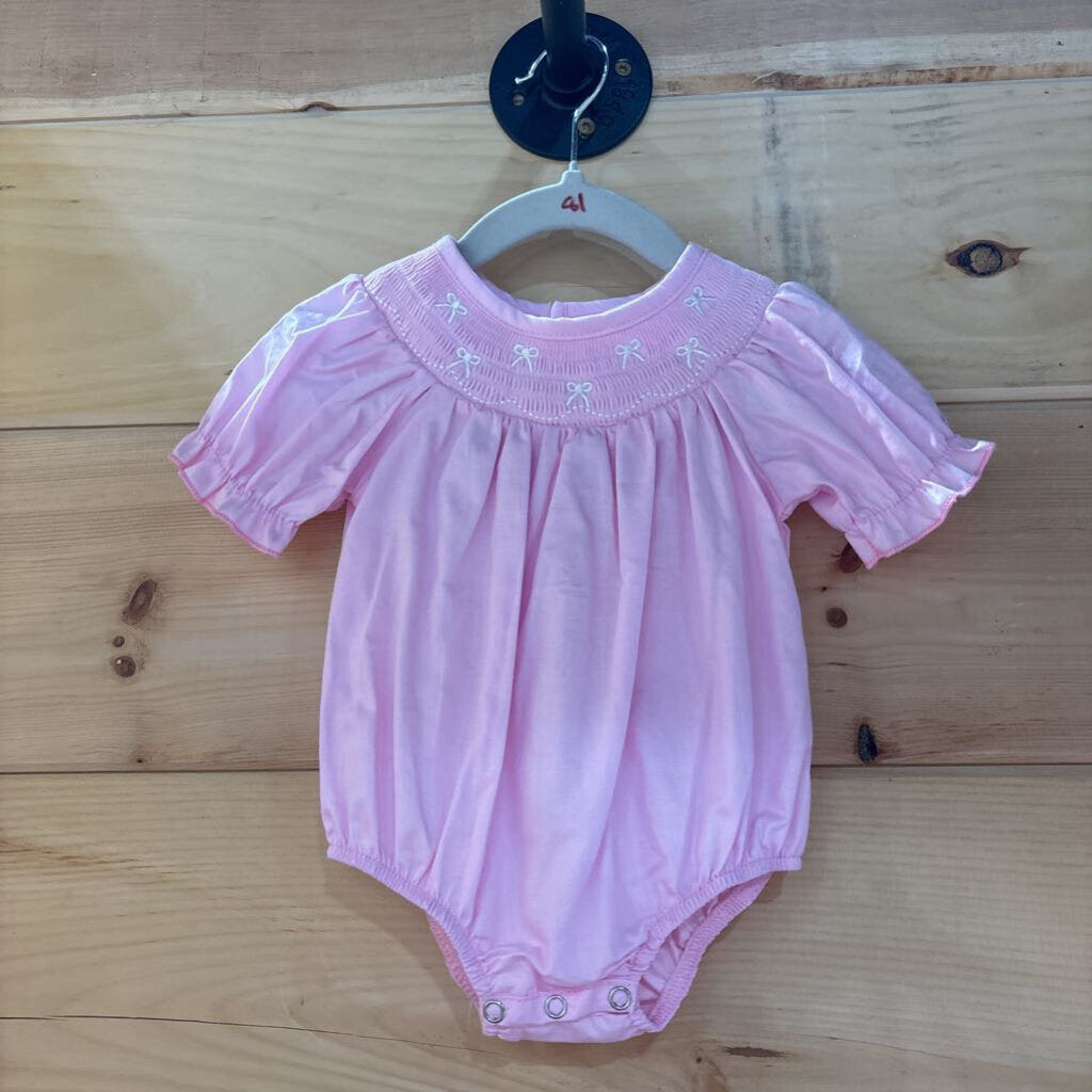 Pink White Bow Bubble