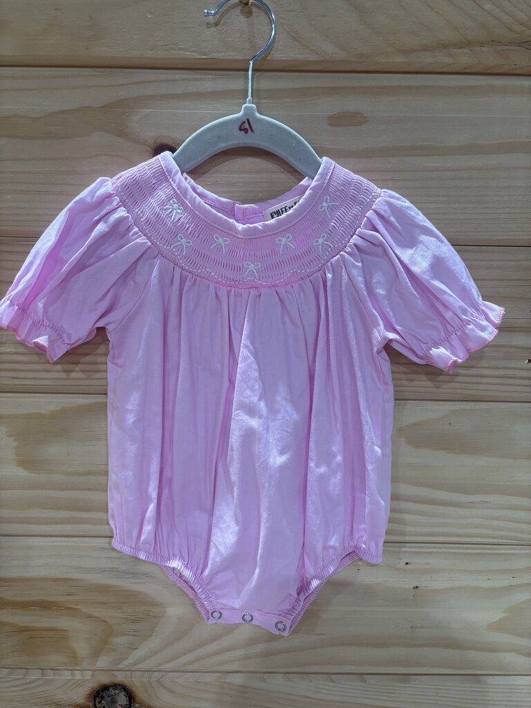 Pink White Bow Bubble