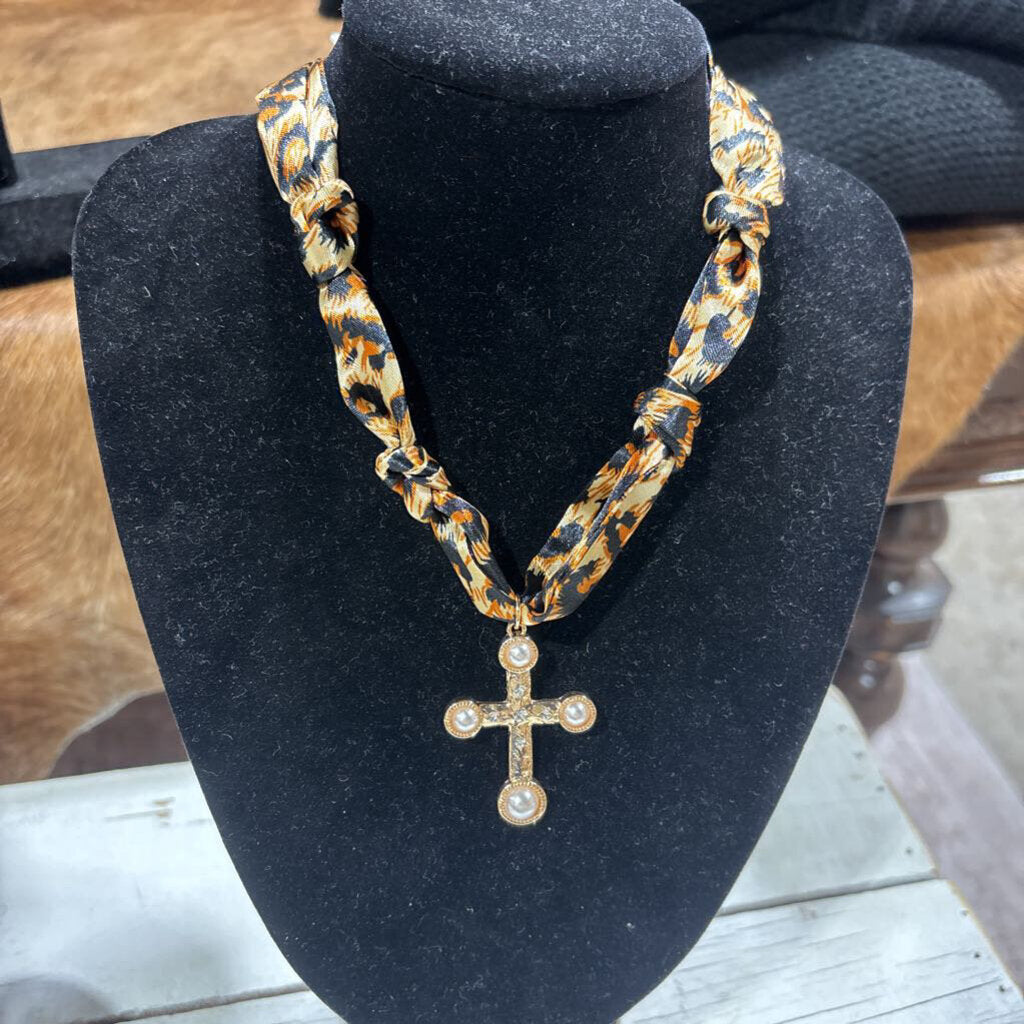 Handmade Scarf Necklace