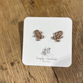 Gingerbread Man Studs