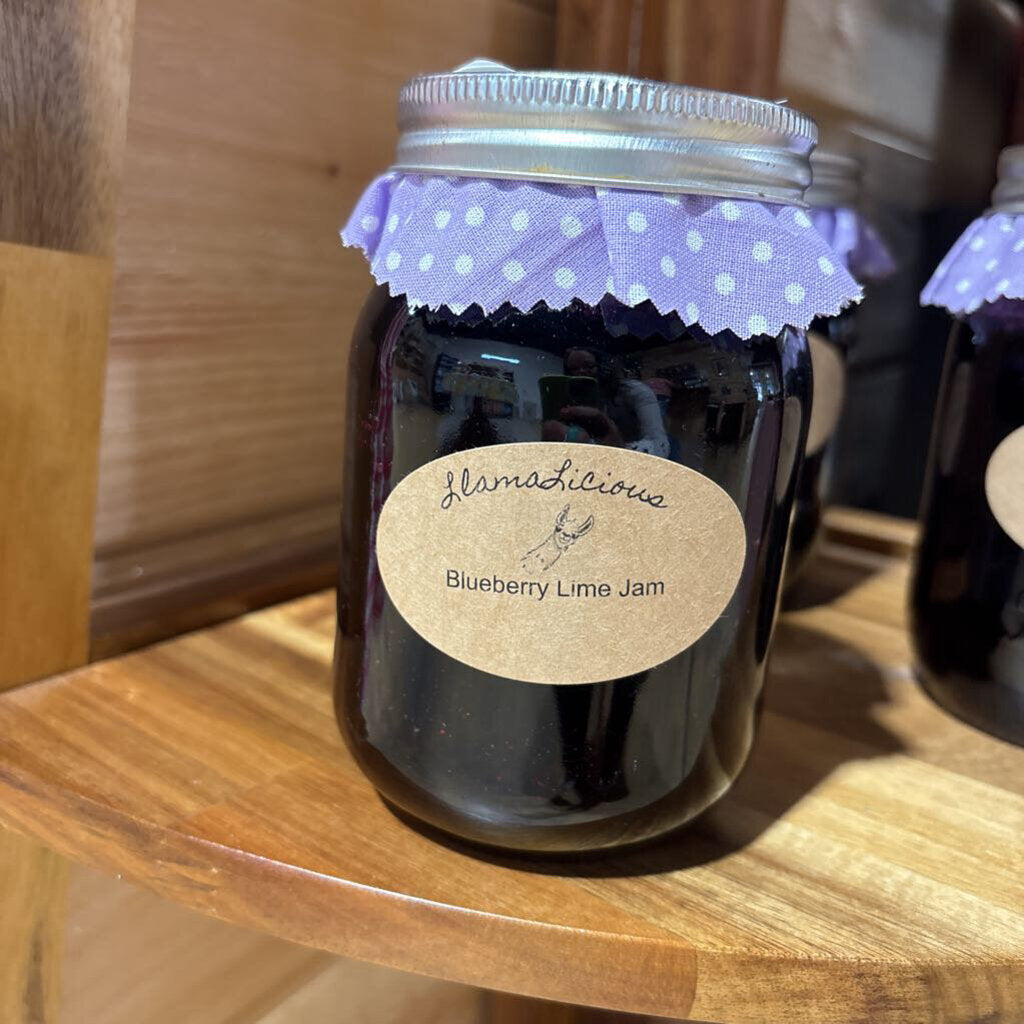 Blueberry Lime Jam 16 ounces