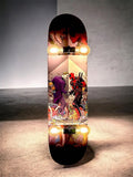 Thor and Deadpool Skateboard Lamp