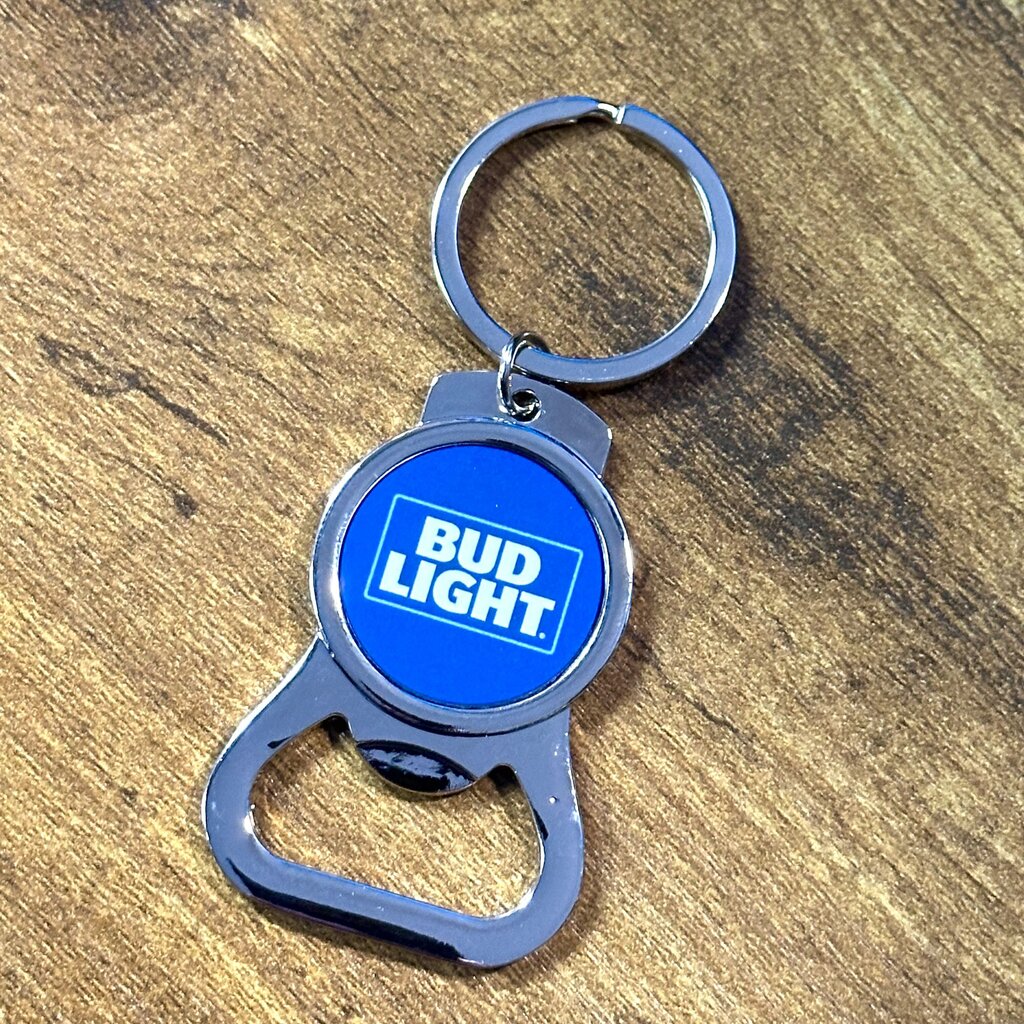 Keychain Bottle Opener-Bud Light