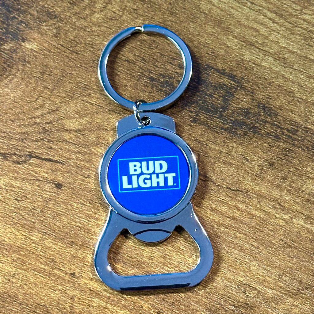 Keychain Bottle Opener-Bud Light