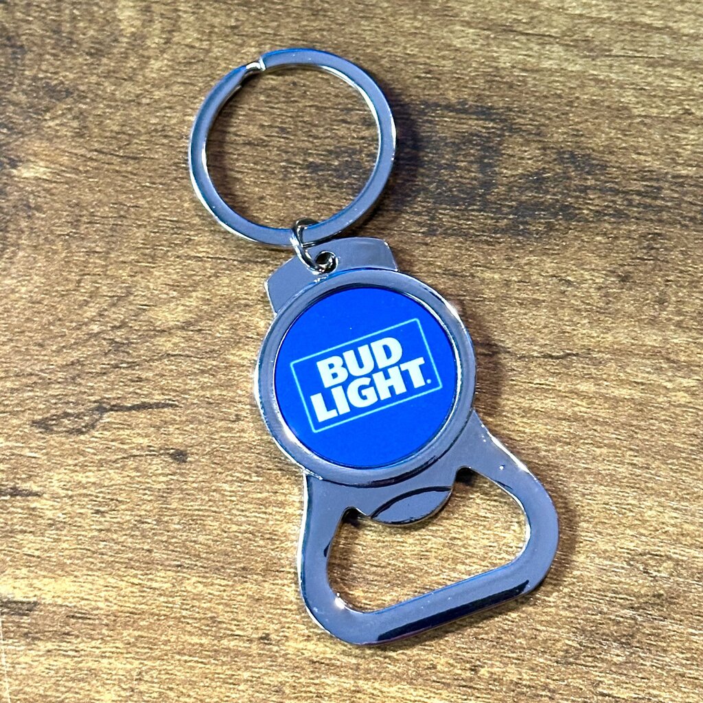 Keychain Bottle Opener-Bud Light