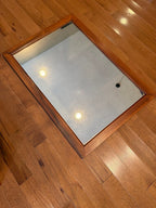 Large Wooden Mirror