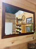 Large Wooden Mirror