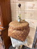 Large Basket Lamp