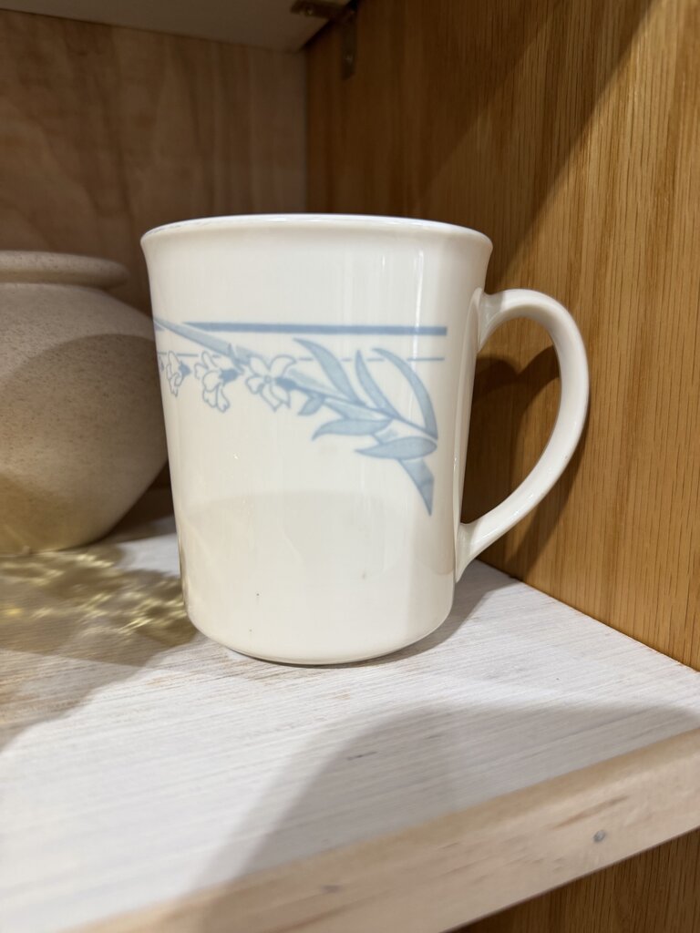 Blue Lily Corelle Mug