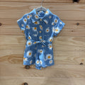 Denim Daisy Romper 18m