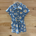 Denim Daisy Romper 4