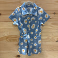 Denim Daisy Romper 5