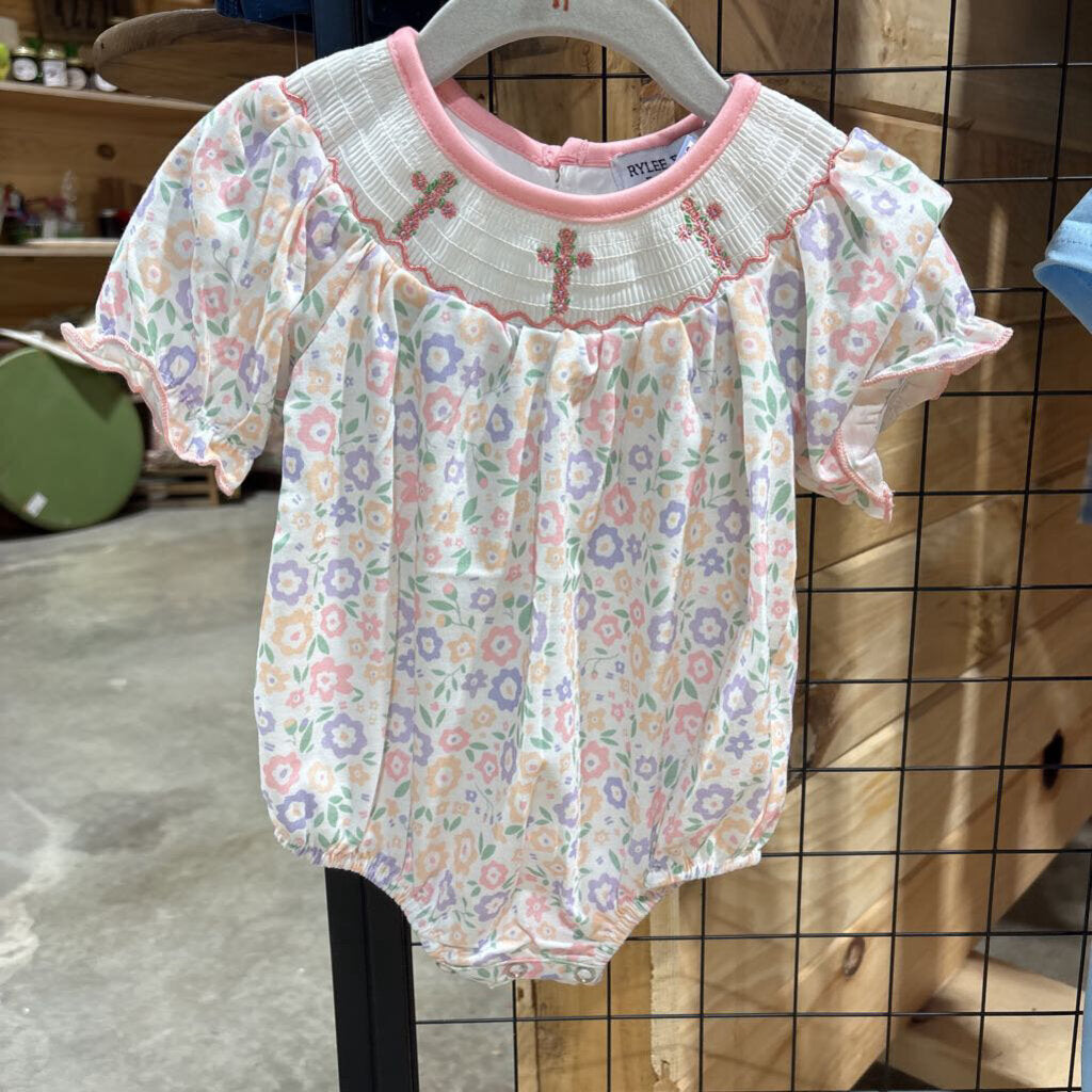 Spring Floral Cross Bubble 3m