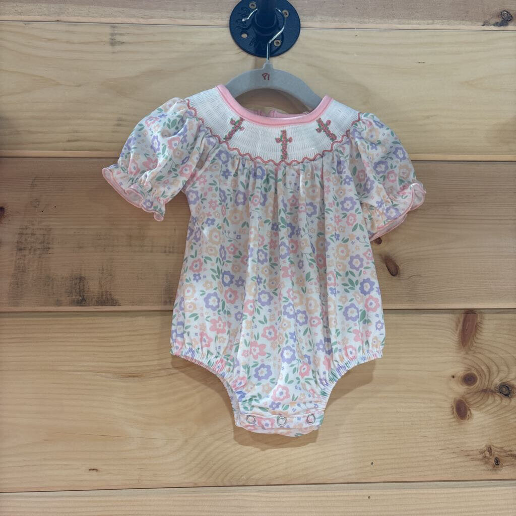 Spring Floral Cross Bubble 6m