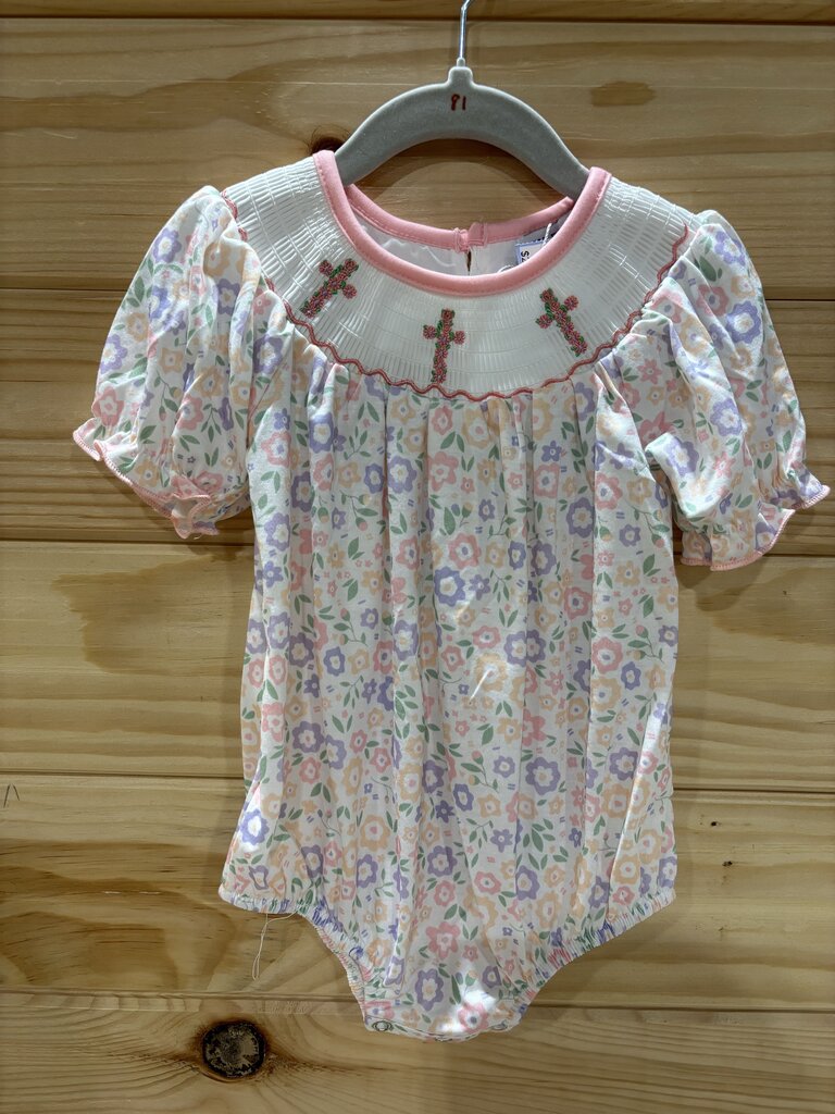 Spring Floral Cross Bubble 12m