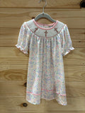 Spring Floral Cross Dress 4