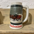 Budweiser 50th Anniversary Christmas Stein 1983