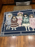 Doll Tapestry Throw
