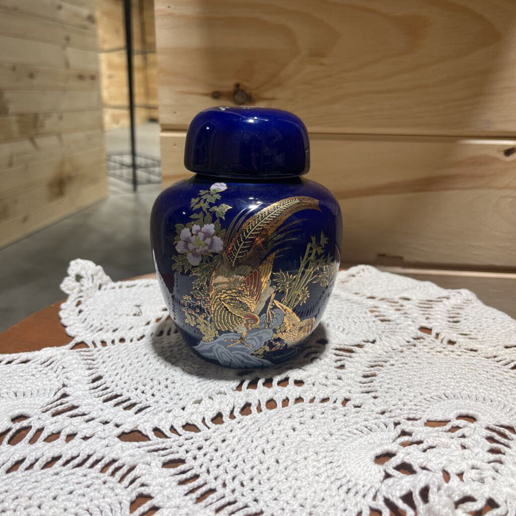 Blue Ginger Jar