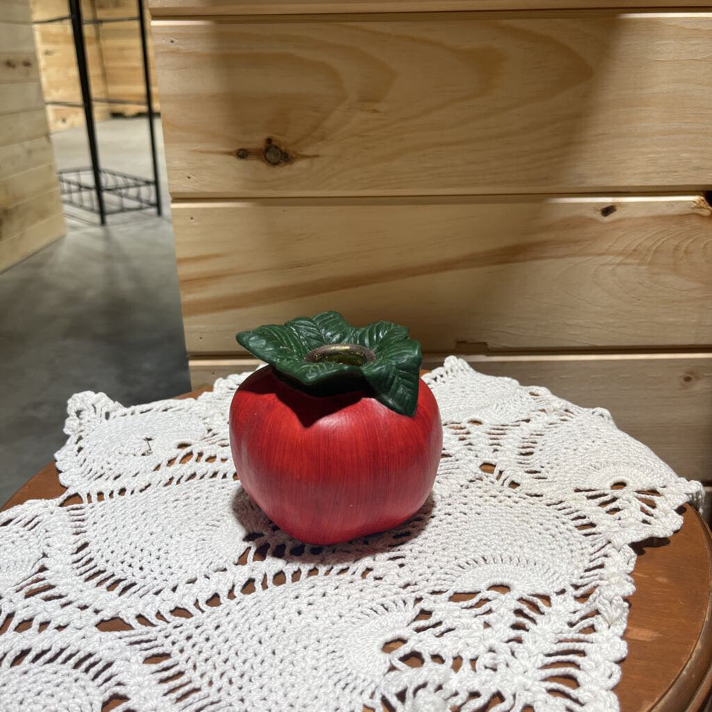 Apple candle holder