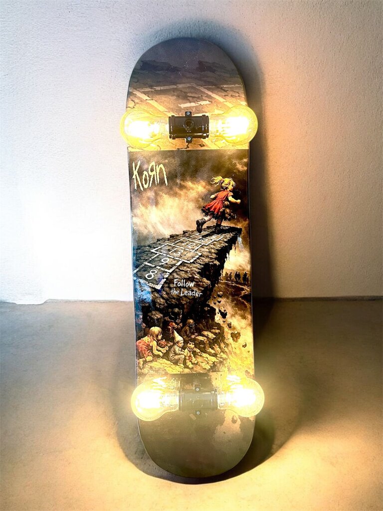 Skateboard Lamp - Korn: Follow the Leader