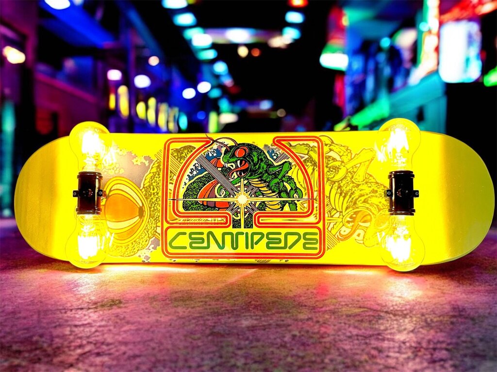Skateboard Lamp - Centipede