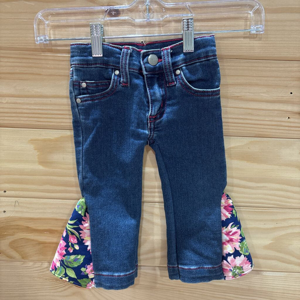 Flared Bell Bottom Wrangler Baby Jeans 12m