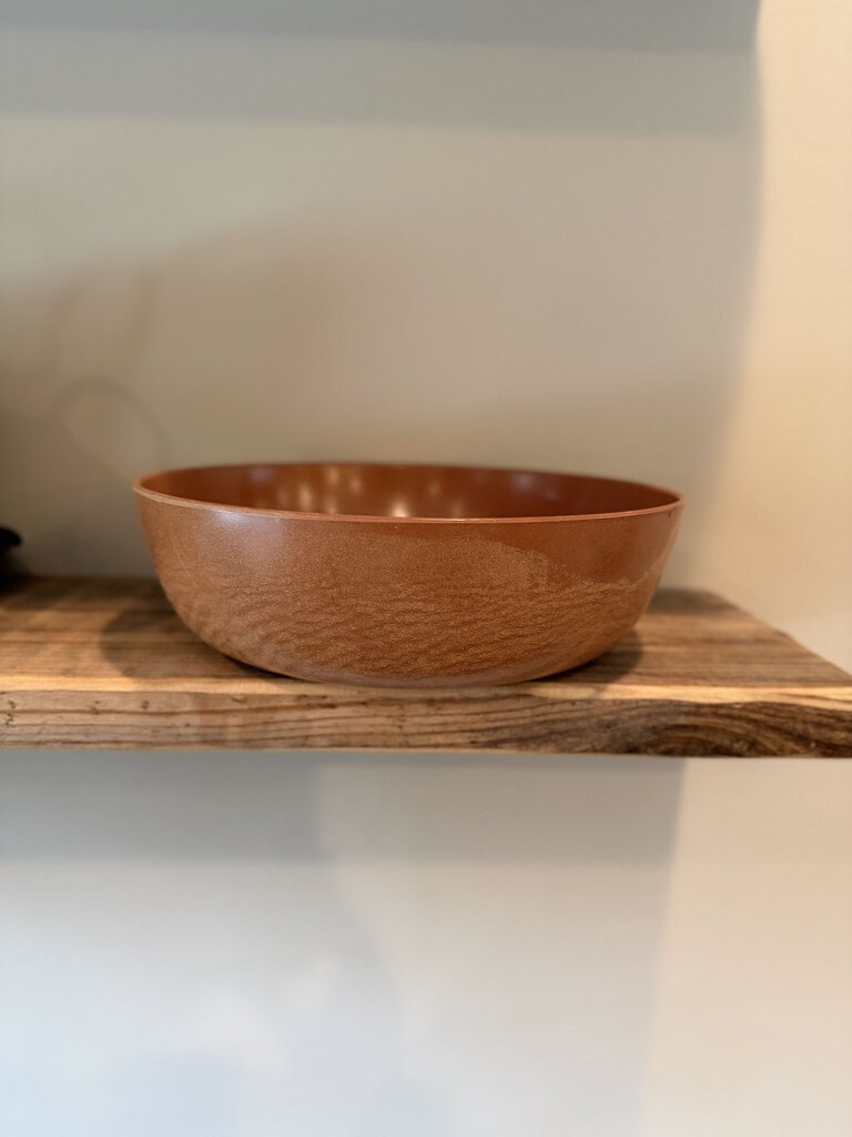 11.5" Agatized Wooden Bowl