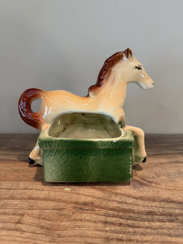 Horse & Foal Ceramic Planter