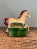 Horse & Foal Ceramic Planter