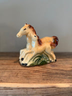 Horse & Foal Ceramic Planter