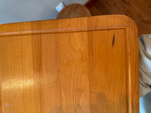 11x14" Wooden Cutting Board w/edge groove