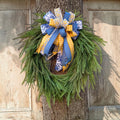 Lg. Bead Grass Wreath