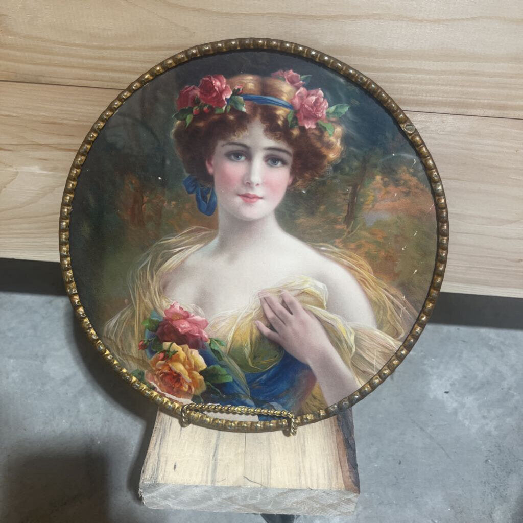 Victorian Flue Cover (lady)