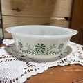 Glassbake green 1 1/2 qt