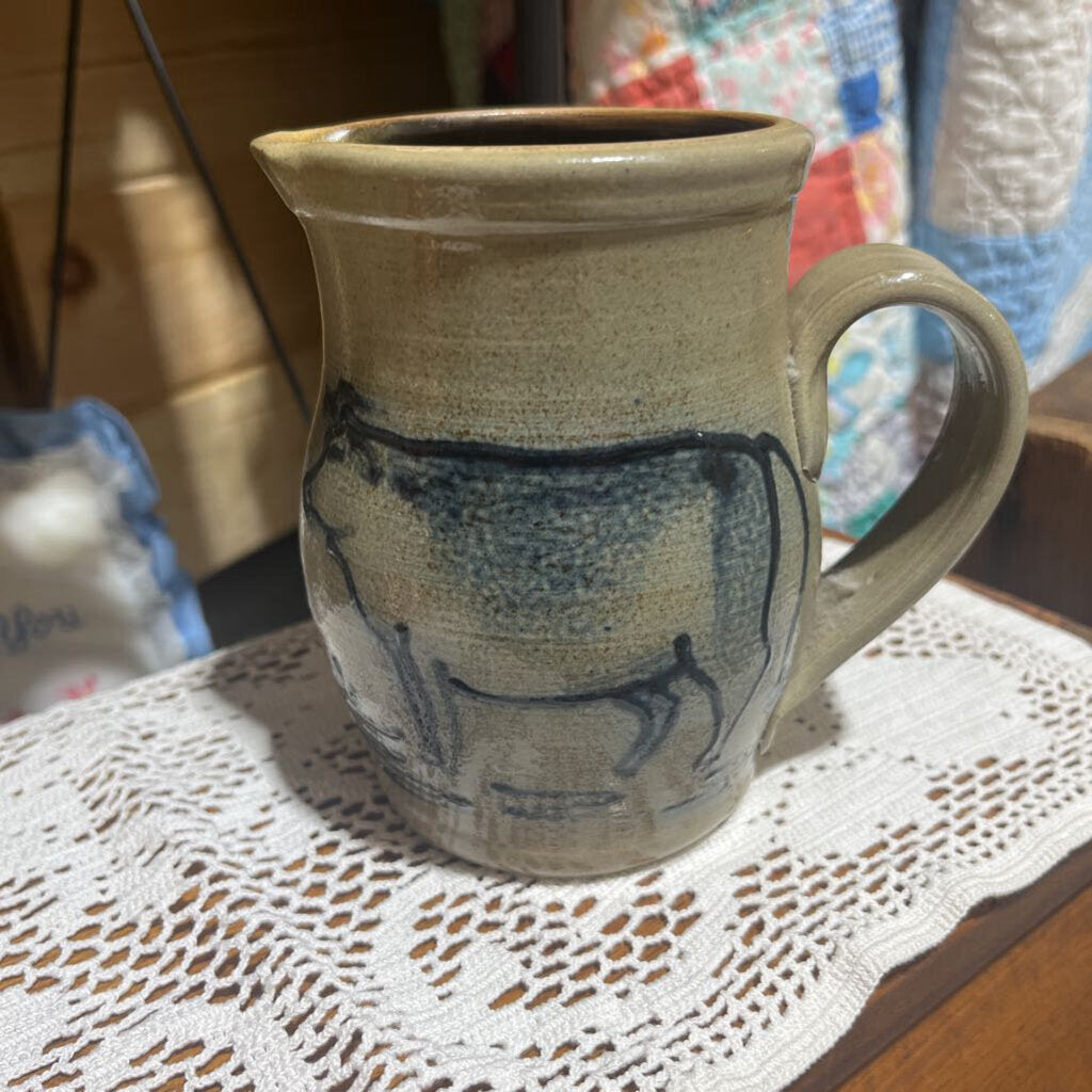 Maple Pottery Pitcher