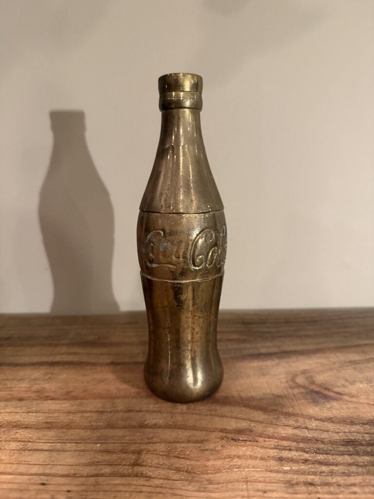 7" Brass Coca Cola Bottle