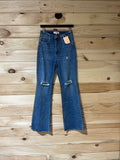 Risen Bootcut Distressed Jean