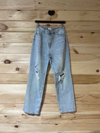 Risen Distressed Light Straight Jean